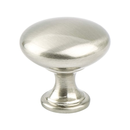 Berenson Euro Moderno Brushed Nickel Knob 9913-1BPN-P